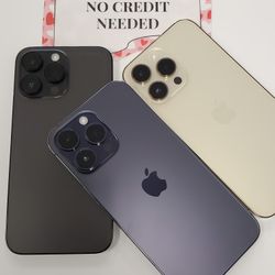 IPhone 14 Pro Max Unlocked 128GB - $1 Down Today, No Credit Required (PROMOTION FROM 6/21 TO 7/5)