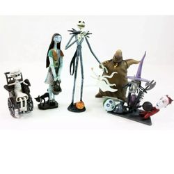 Nightmare Before Christmas Trading Figure Compelet Set