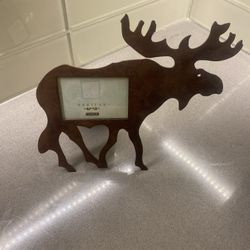 Moose Shaped Picture Frame
