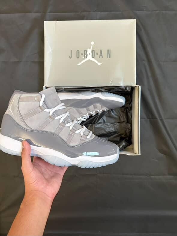 Jordan 11s Cool Grey DS Size 10 Mens