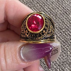 New Stainless Steel United States Navy Ring Size 10 Thru 13  SHIPPING AVAILABLE 