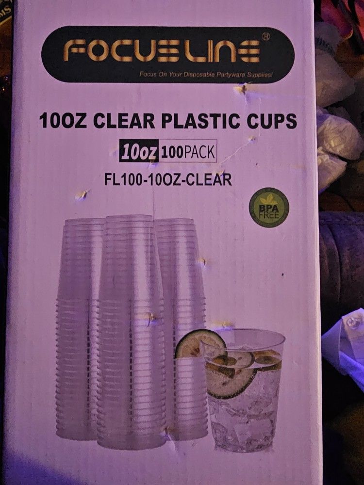 Clear Plastic Cups