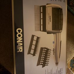 Conair 1875 watt 3-in-1 styling hair dryer with ionic technology.  I have 2. $15 each or 2 for $25