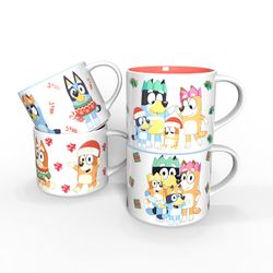 Bluey Mug Set 4pk