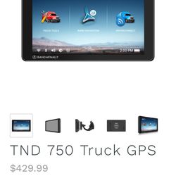 TND 750 Truck GPS