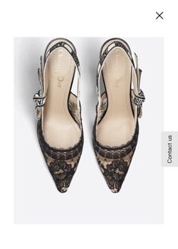 DIOR J'Adior Irregular High Heels Women's Black