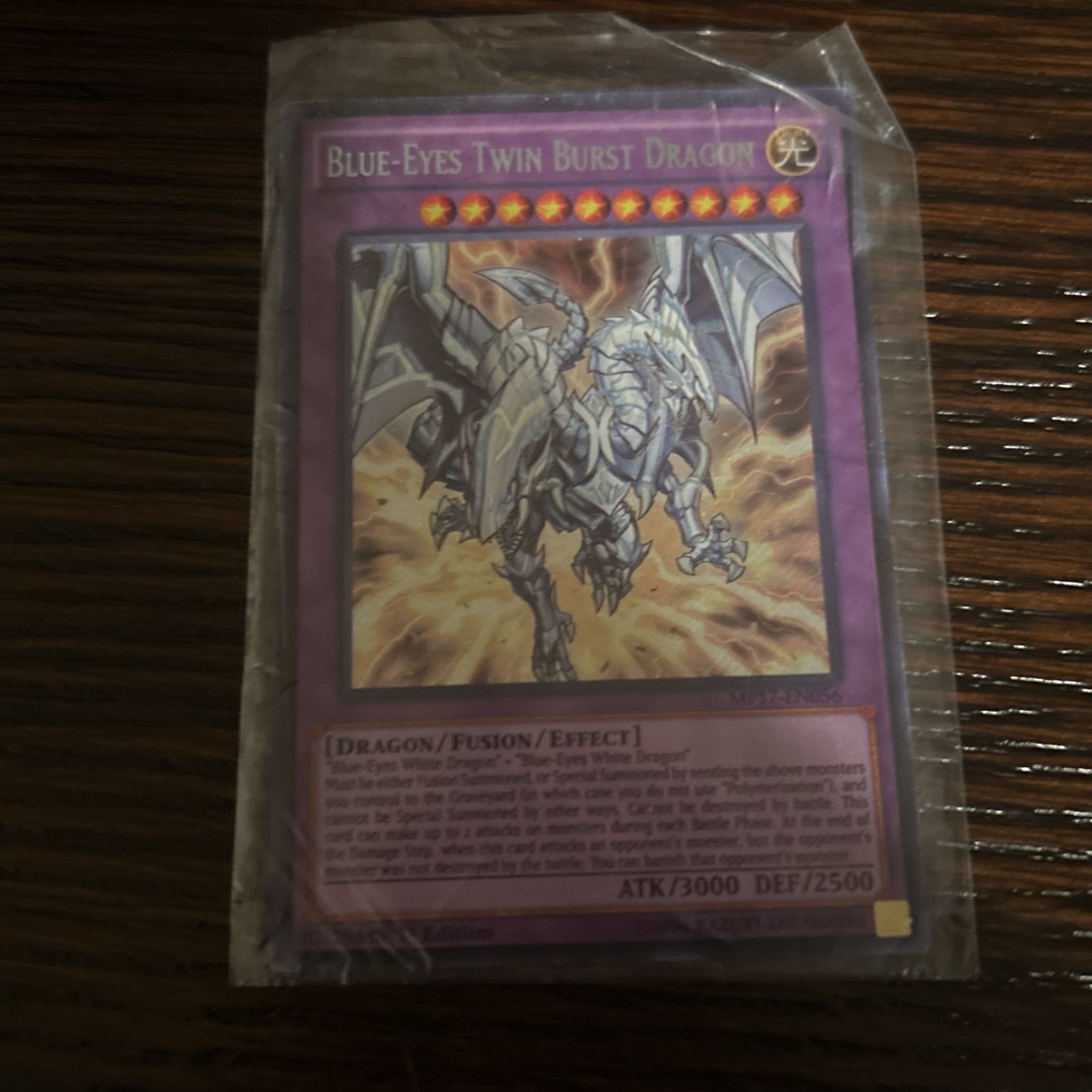 Blue Eyes Twin Burst Dragon