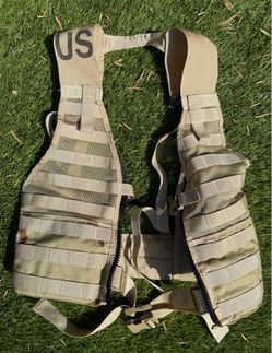 Army Desert Tan Molle Vest