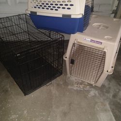 3 Different Pet Cages