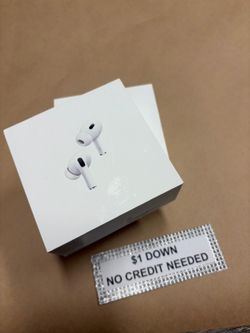 Apple AirPods Pro 2 Bluetooth Earbuds NEW - Only $1 Today Pay The Rest Later! 