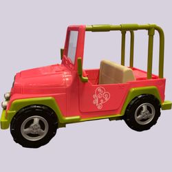 Our Generation Pink Jeep