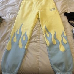 KILL CREW - PREMIUM HEATER SWEATS - YELLOW / BLUE