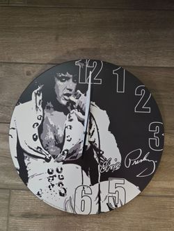 Elvis Presley Wall Clock