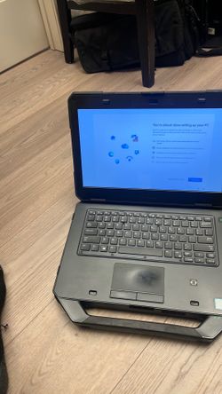 Rugged Dell latitude 5414 core5-6300u 2.4ghz. Win 11