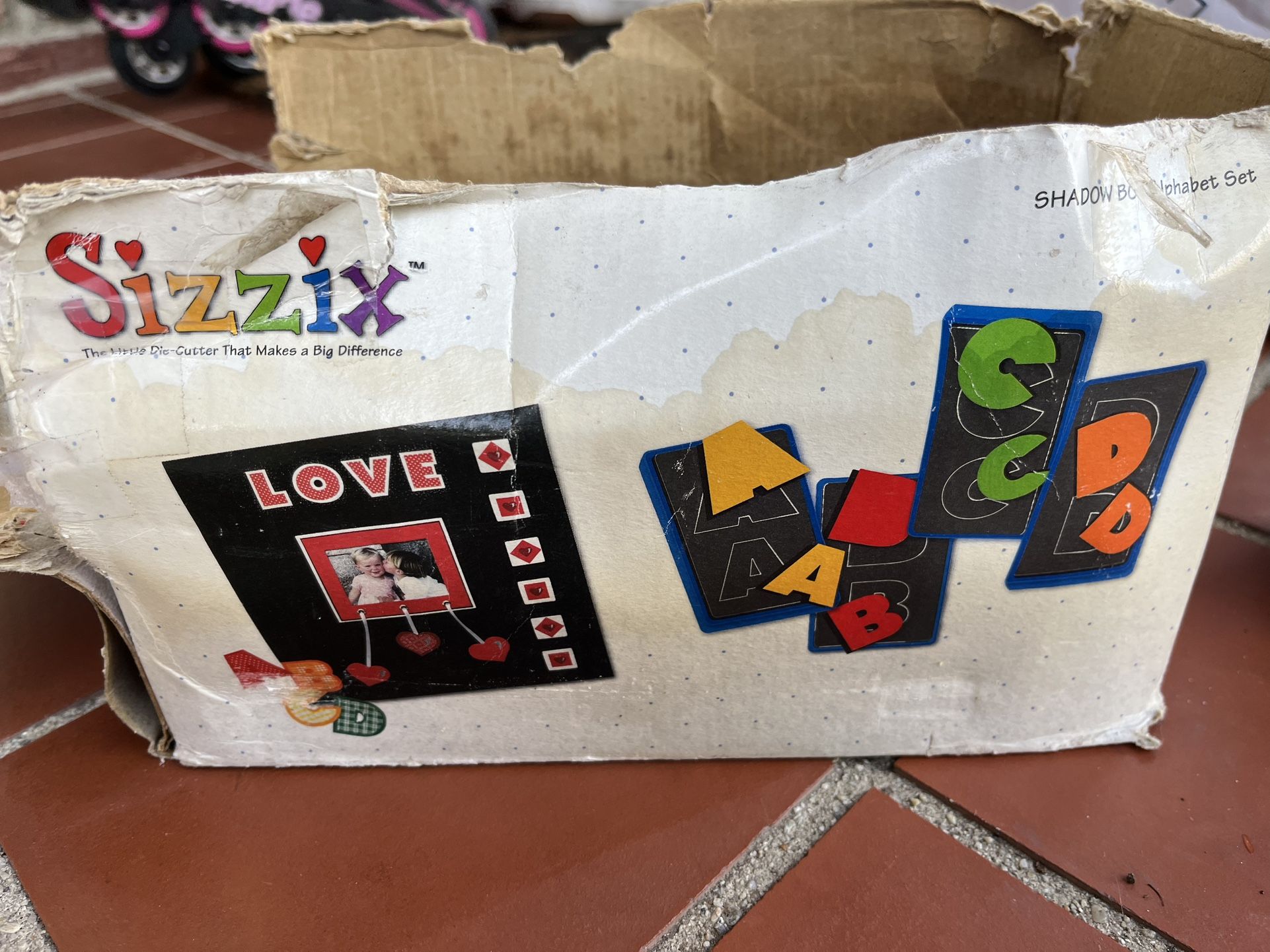 Sizzix Die Cutting Alphabet Set