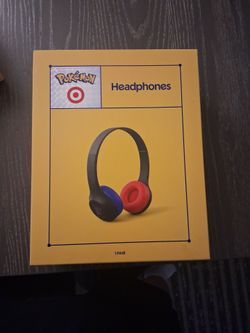 Pokémon headphones
