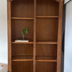 Vintage WoodenBookshelf 
