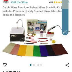 Delphi Premium Stained Glass Start-Up Kit 