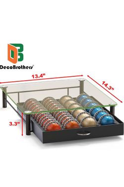 Glass coffee pod holder