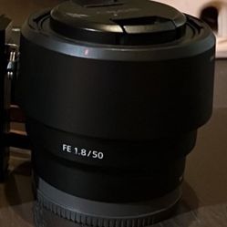 Sony - FE 50mm F1.8 Standard Camera Lens 