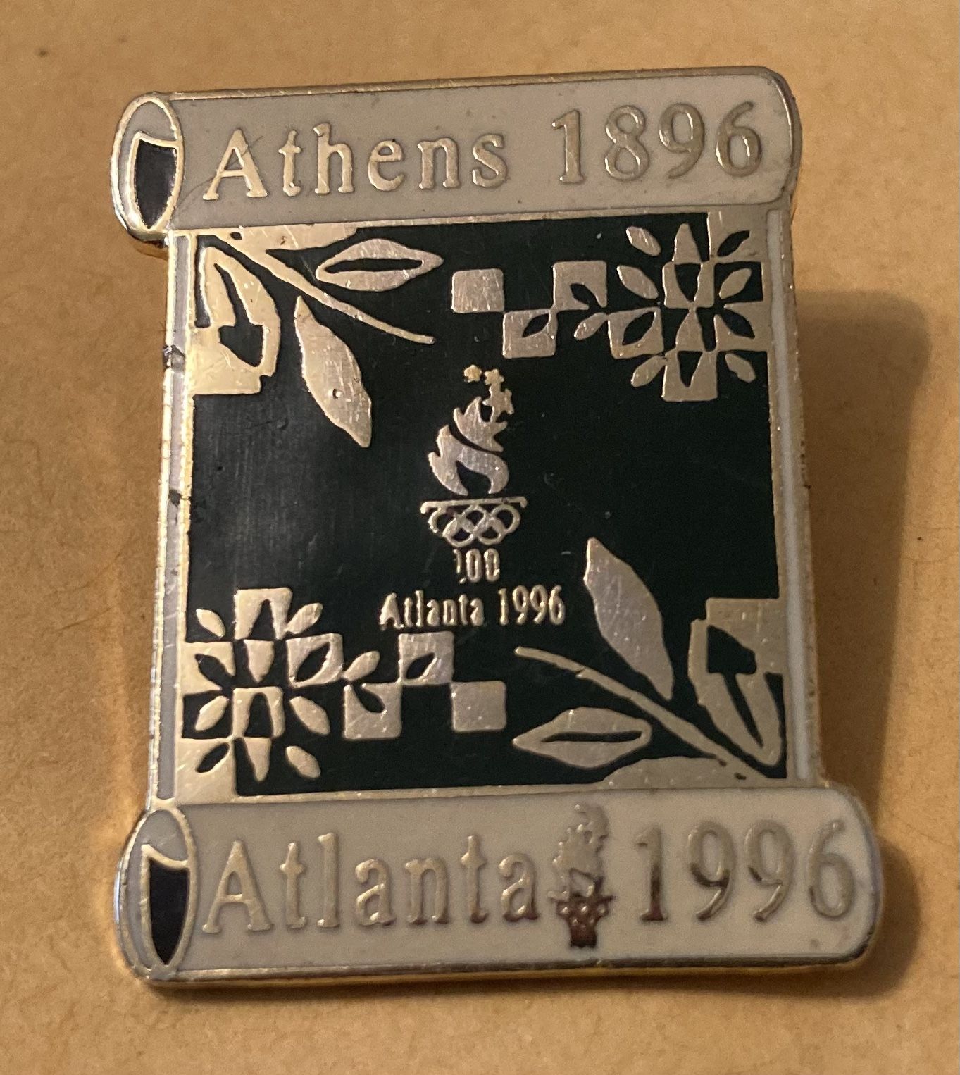 100 Years Atlanta Olympic Pins Set Of 3
