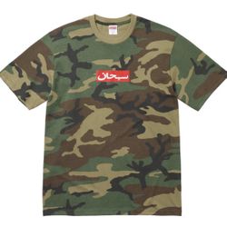 SUPREME “ARABIC” LOGO WOODLAND SIZE MEDIUM 