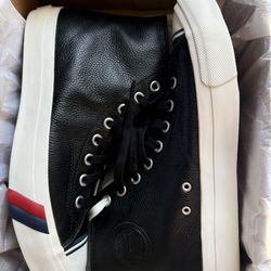 Pro-Keds Royal Hi Leather Lace Up Black Sneaker PH64114