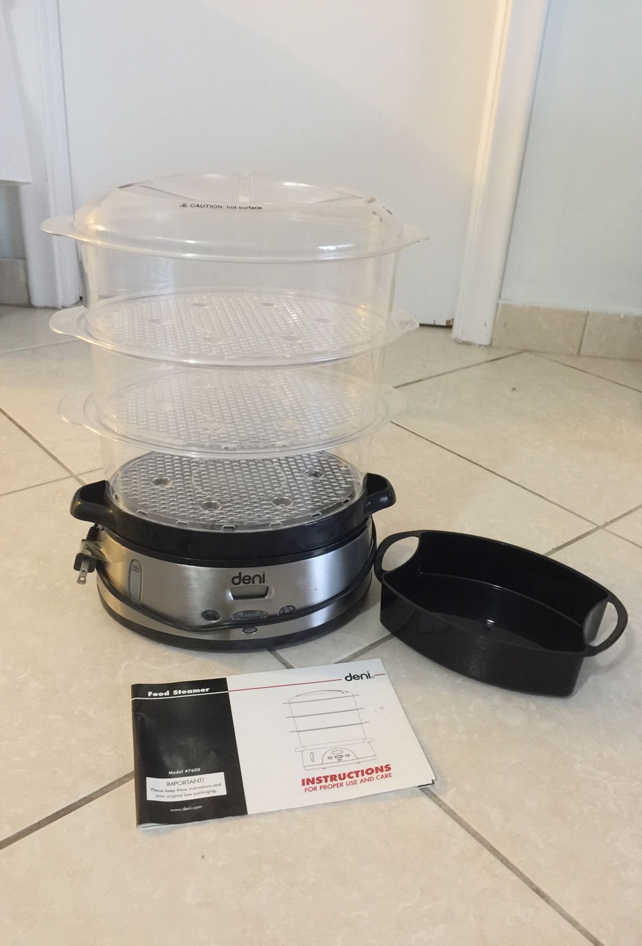 Food steamer new