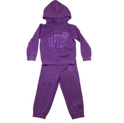 Mitchell & Ness NBA Toronto Raptors Girls Basketball Tracksuit Set 5T Purple