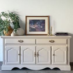 Cream Credenza/TV Stand