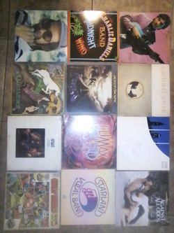 Miscellaneous rock music vinyl