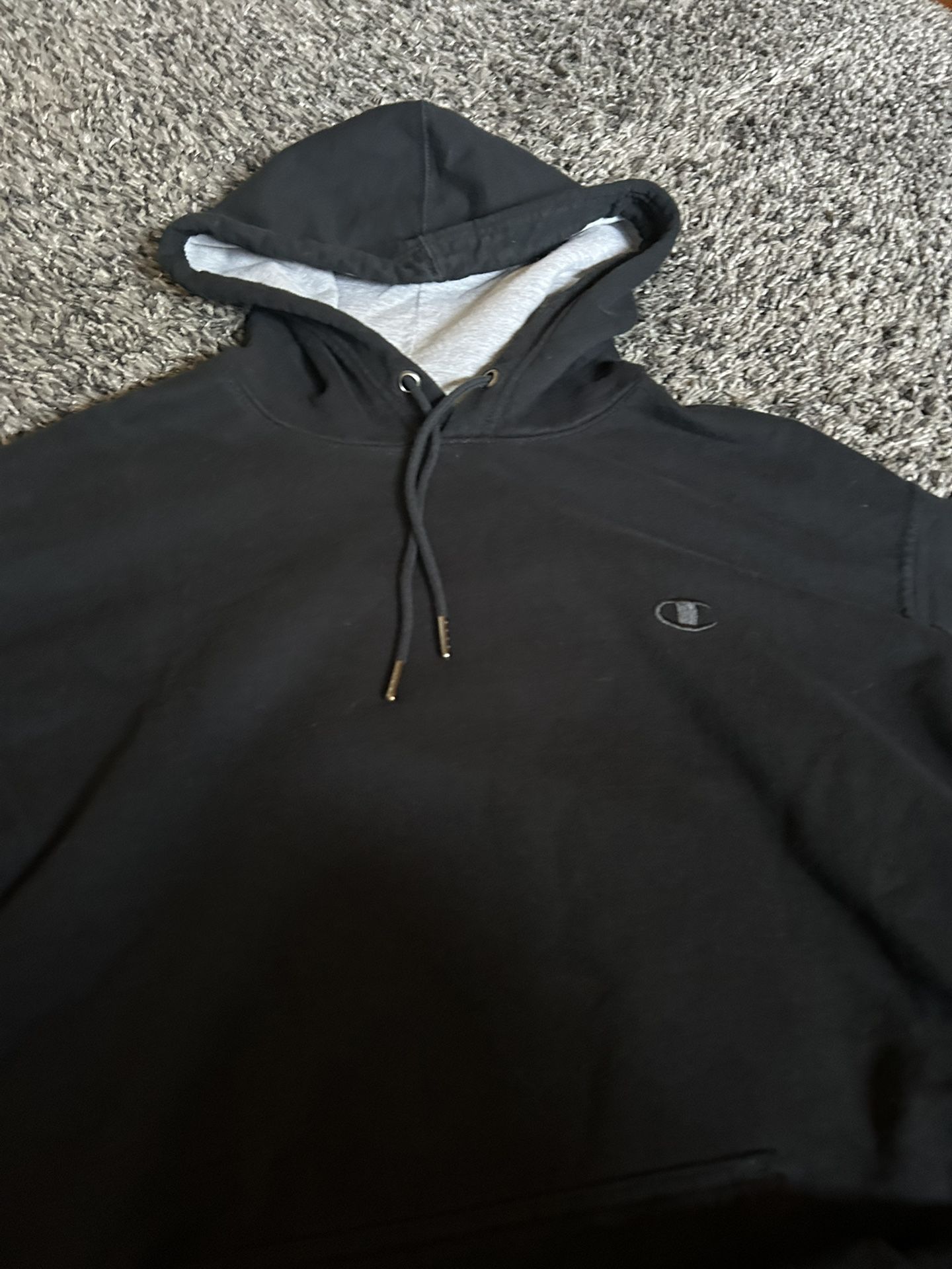 Champion Hoodie( Black)