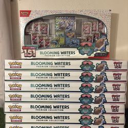 Pokemon Scarlet And Violet 151 Blooming Water Premium Collection