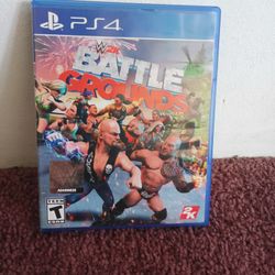 WWE 2K Battlegrounds PS4 Game 