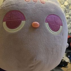Purple cat plush