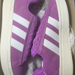 Adidas Grand Court Alpha 00s Women's Shoes Purple/White JH7231 Size 7 NEW IN BOX