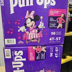Huggies Pull Ups Size 4T- 5T Brand New