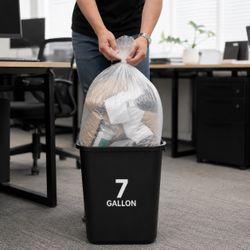 TRASH LINER BAG 7 GALLON