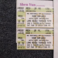 SHEN YUN  2 TICKETS