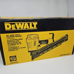 DEWALT
Pneumatic 28-Degree Corded Framing Nailer
