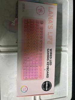 Wired LED gaming keyboard