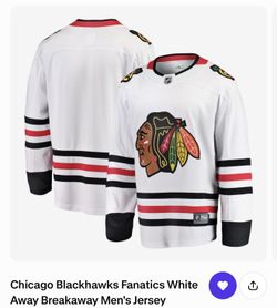 Chicago Blackhawks Hockey Jersey-White