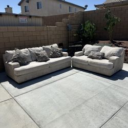 Very Comfortable (2) Piece Couch Set 