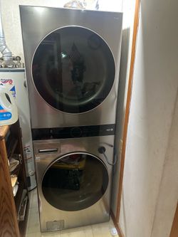 LG washer gas dryer tower