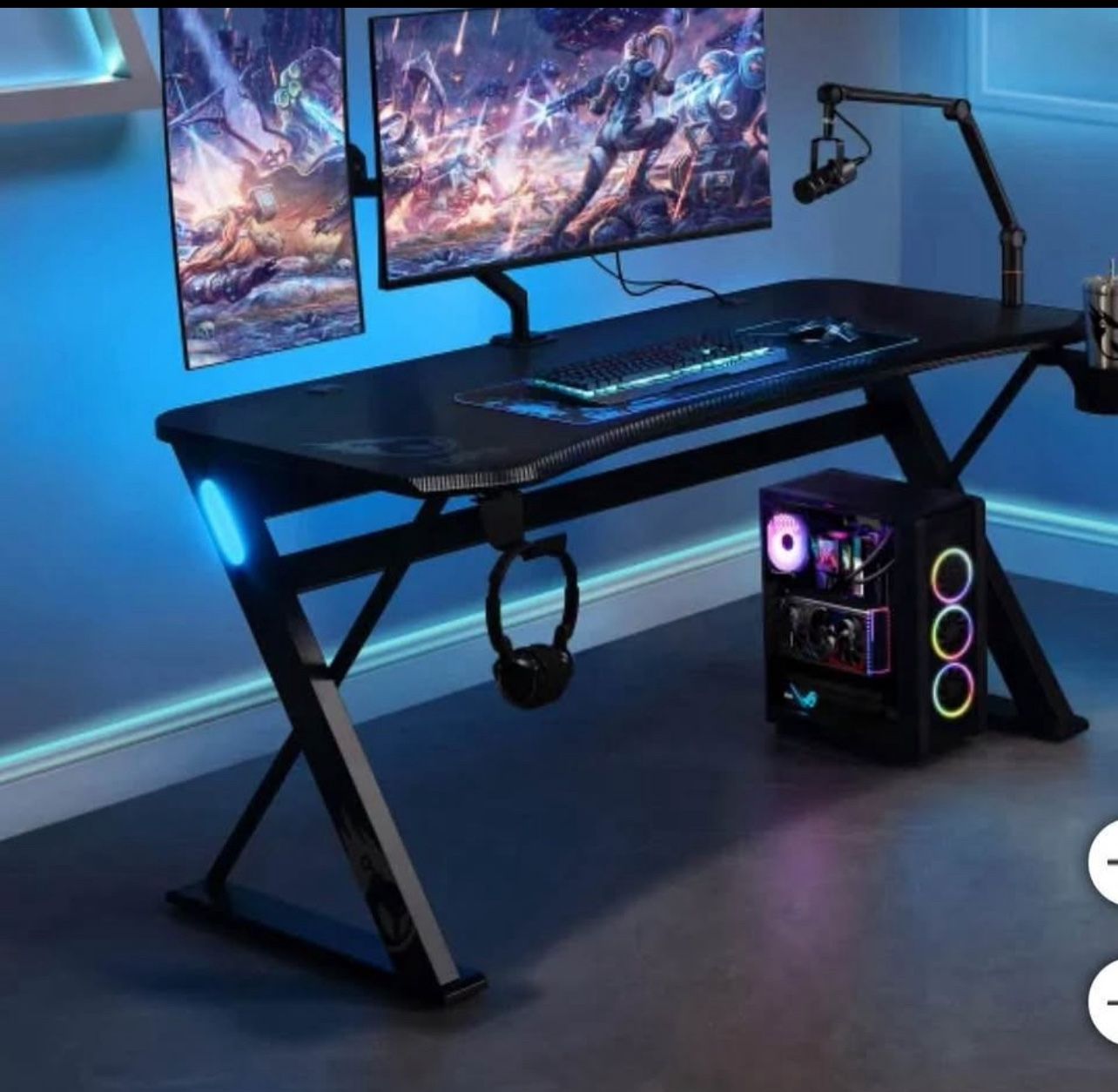 DPS Radius 60” Gaming Desk