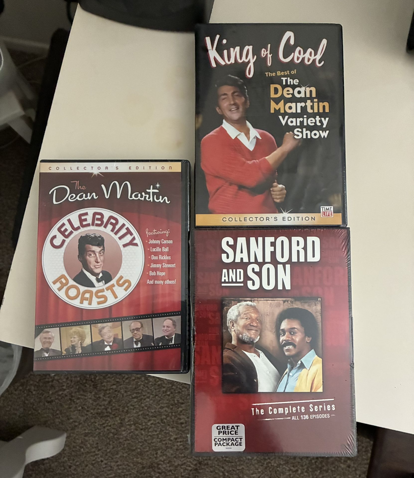 Collectible DVD’s  (Unopened)