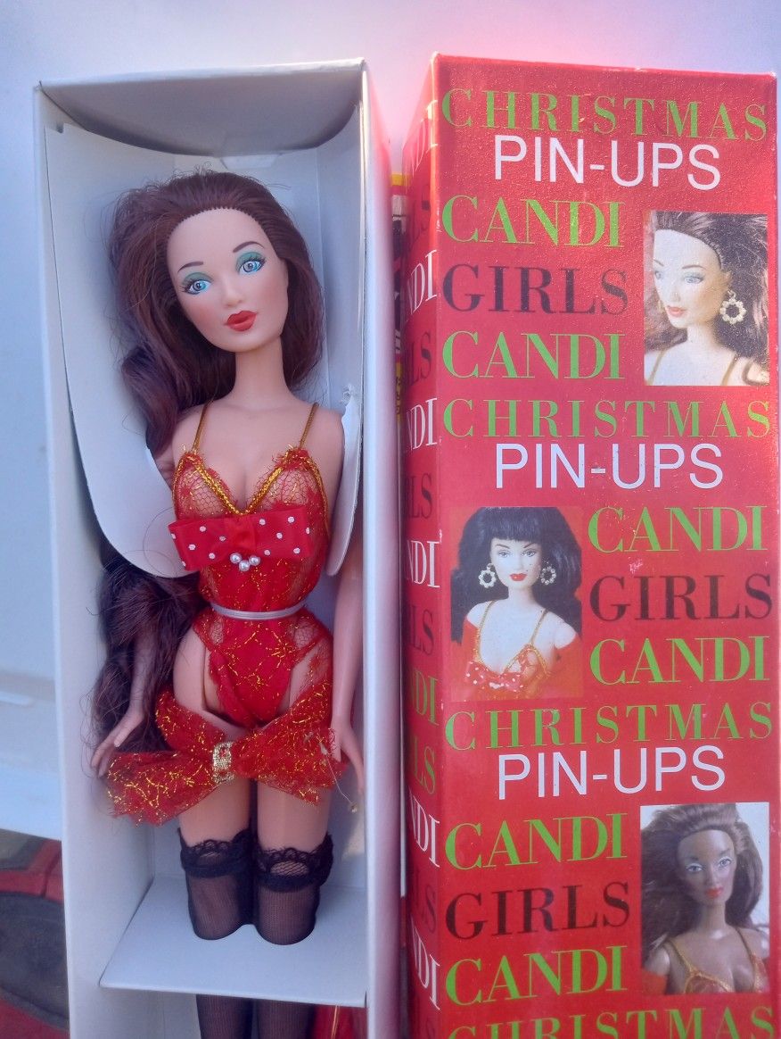 CANDI GIRLS CHRISTMAS PIN-UPS DOLL
