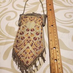 Mesh coin purse