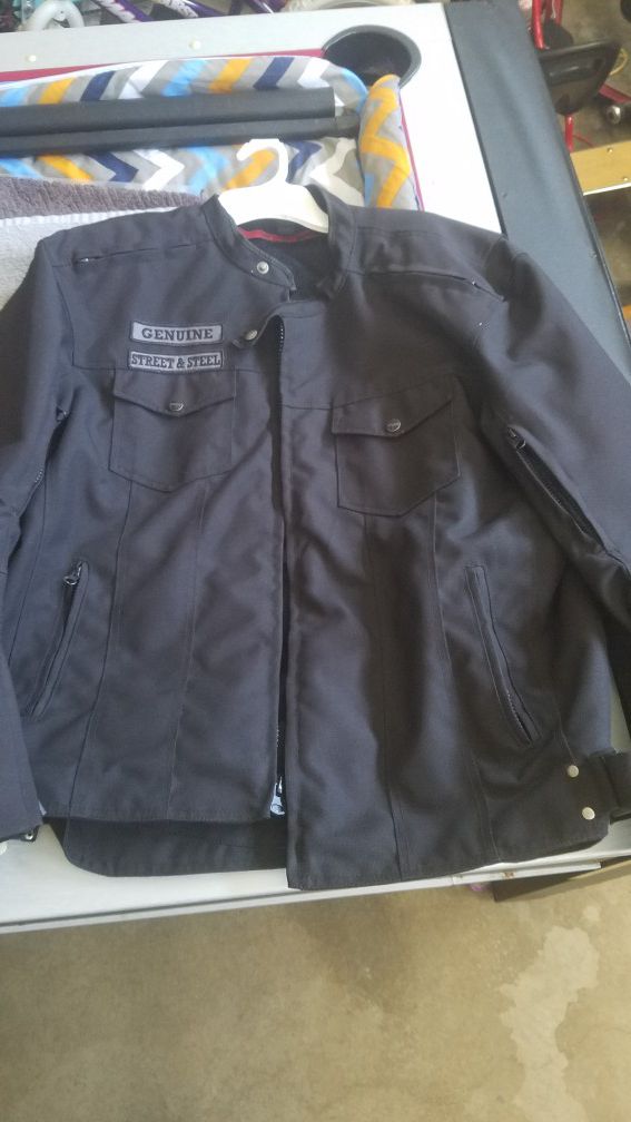 Street & Steel motorcycle jacket.