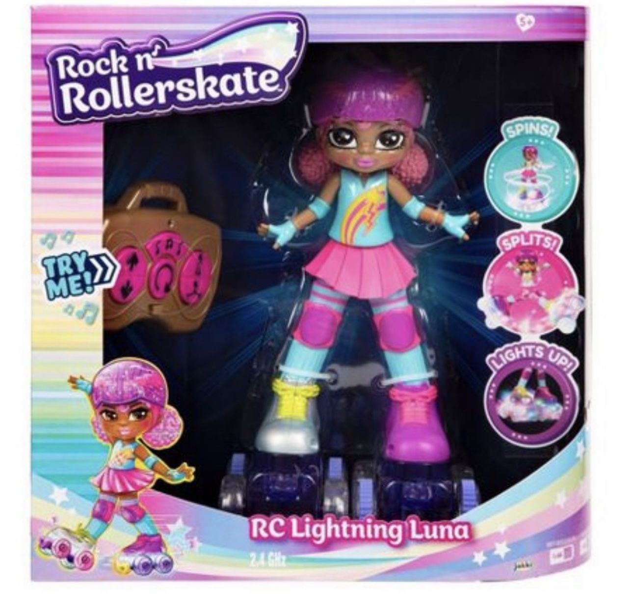 Rock N Roller Skate Girl Lightning Luna Fashion Doll